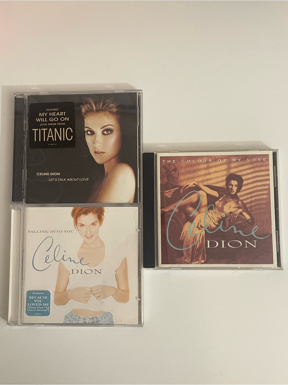 Vintage Celine Dion CD Lot - 3 CDS